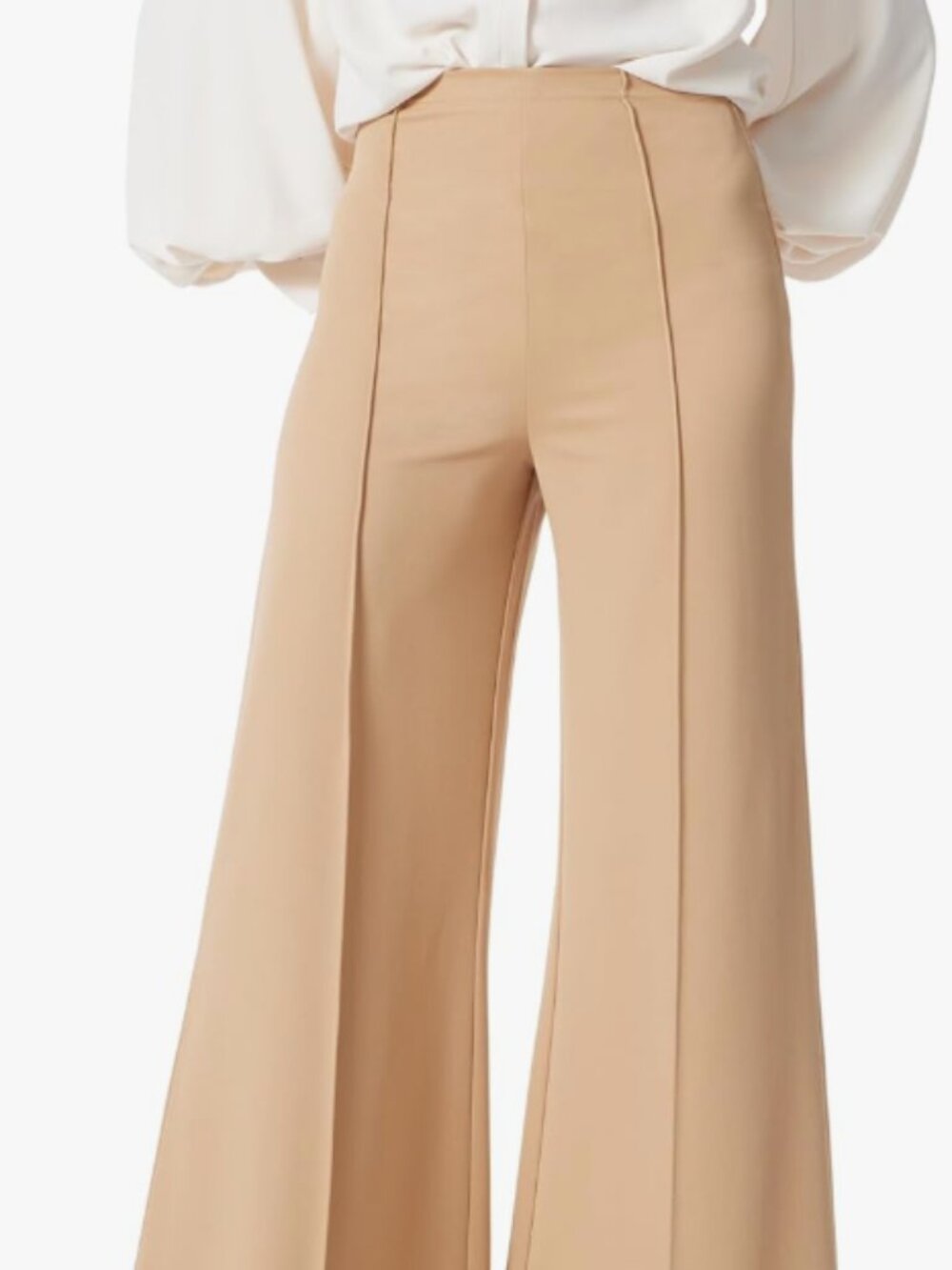 DEE OCLEPPO womens Dee High Rise Pull on Pin Tuck Pant Standard Pants- small